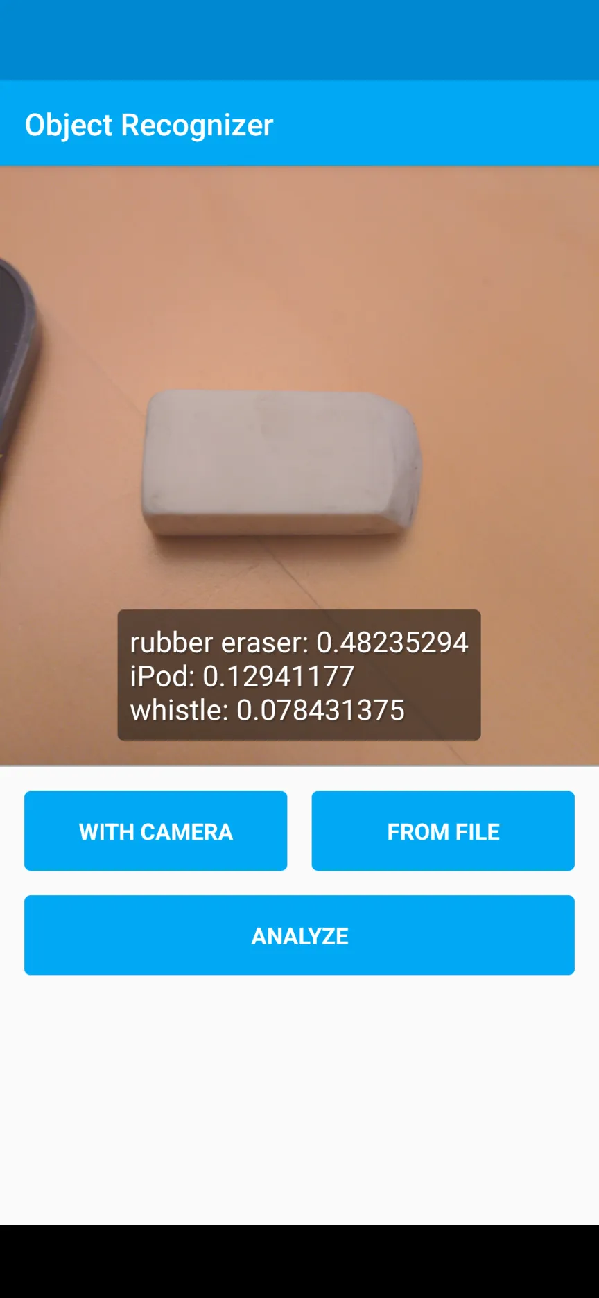 Object Recognizer - TensorFlow | Indus Appstore | Screenshot