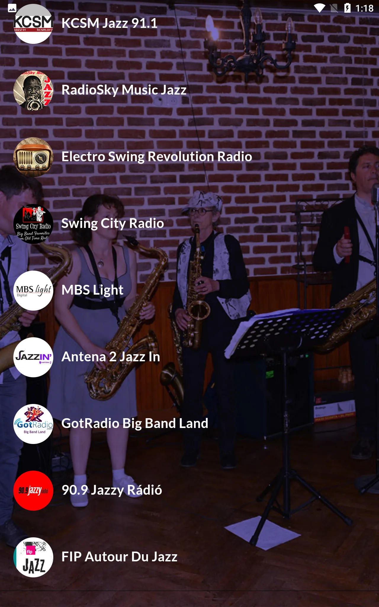 The Swing Channel - Radios | Indus Appstore | Screenshot