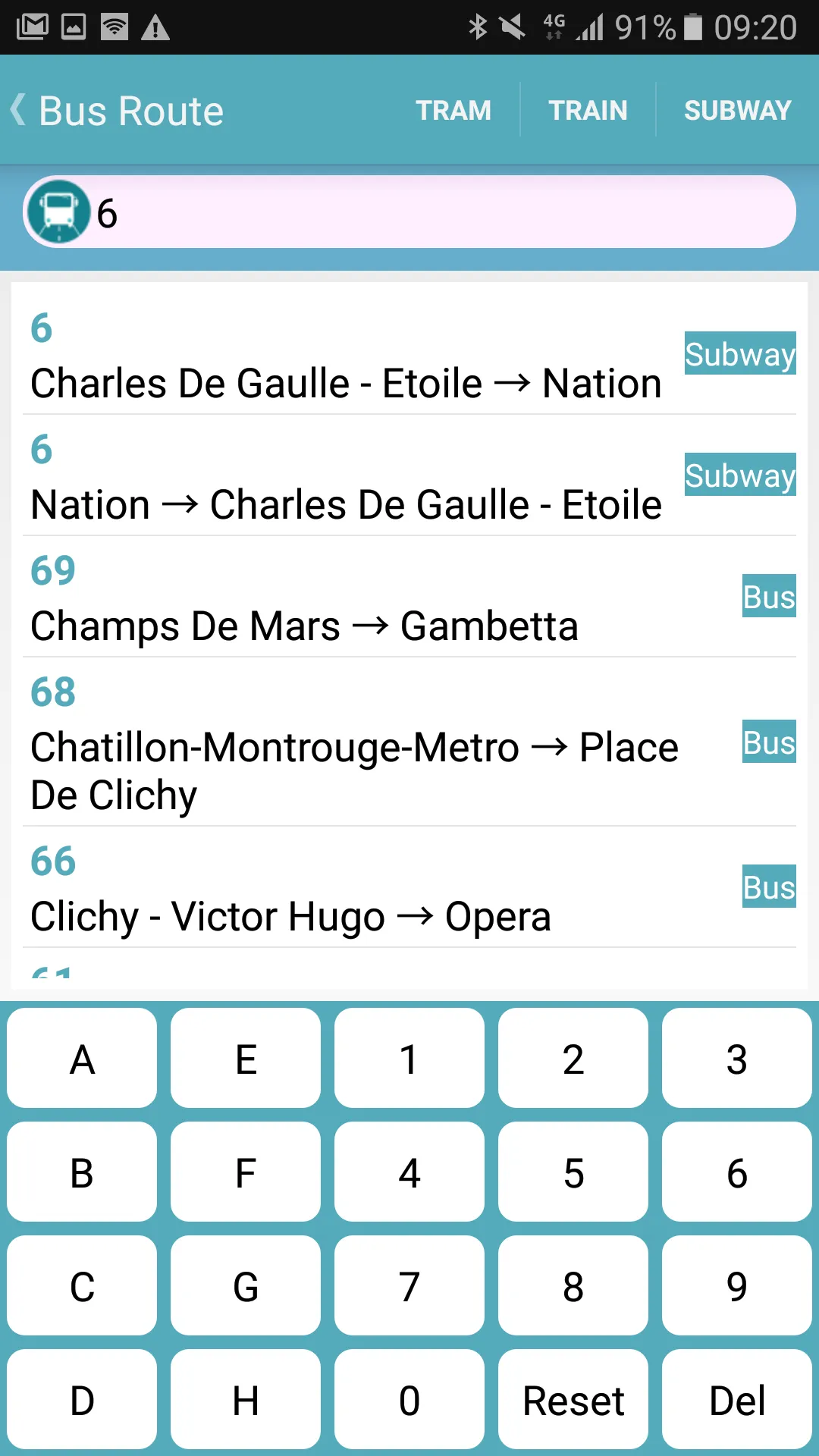 Paris Bus | Indus Appstore | Screenshot