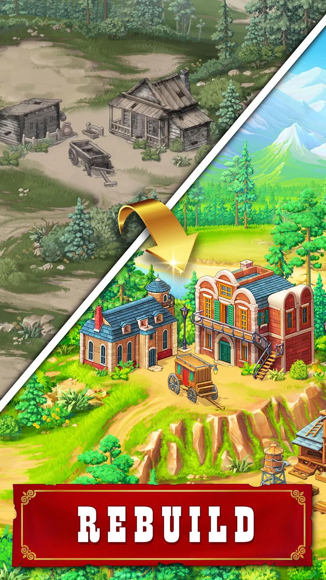 Jewels of the Wild West・Match3 | Indus Appstore | Screenshot