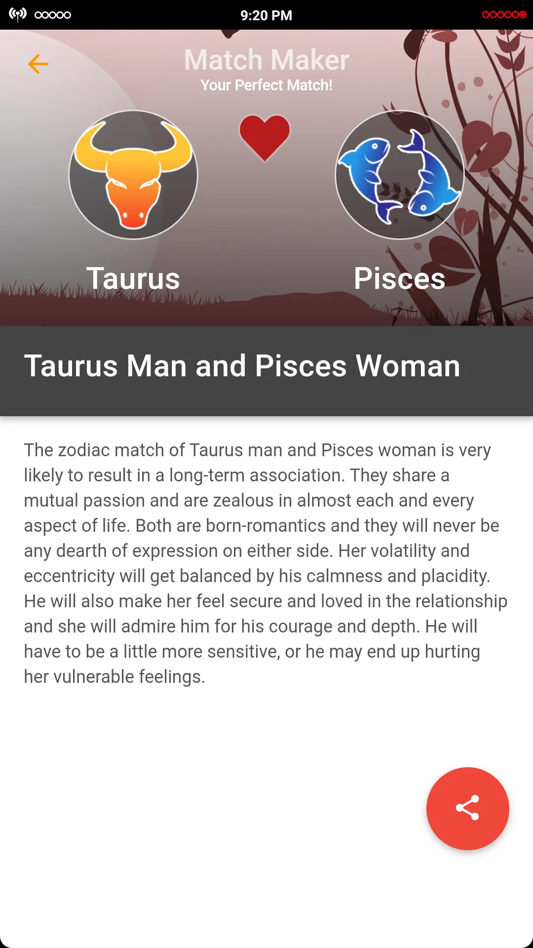 Zodiac Match Maker | Indus Appstore | Screenshot