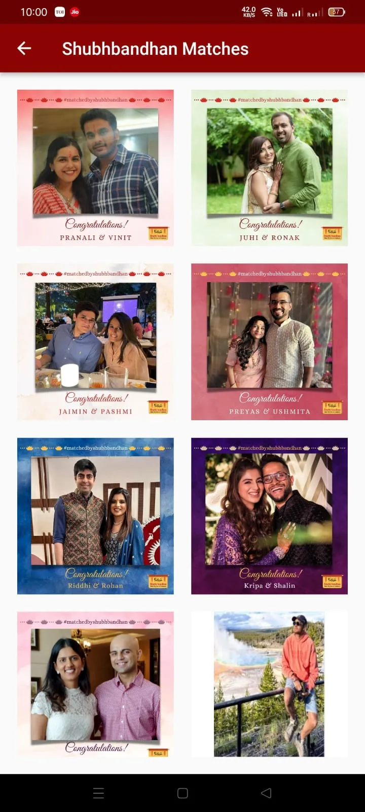 ShubhBandhan Match Maker | Indus Appstore | Screenshot