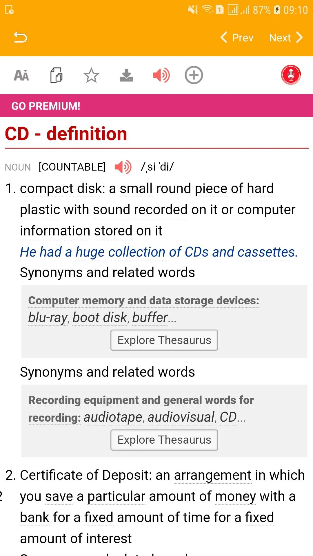 Macmillan American Dictionary | Indus Appstore | Screenshot