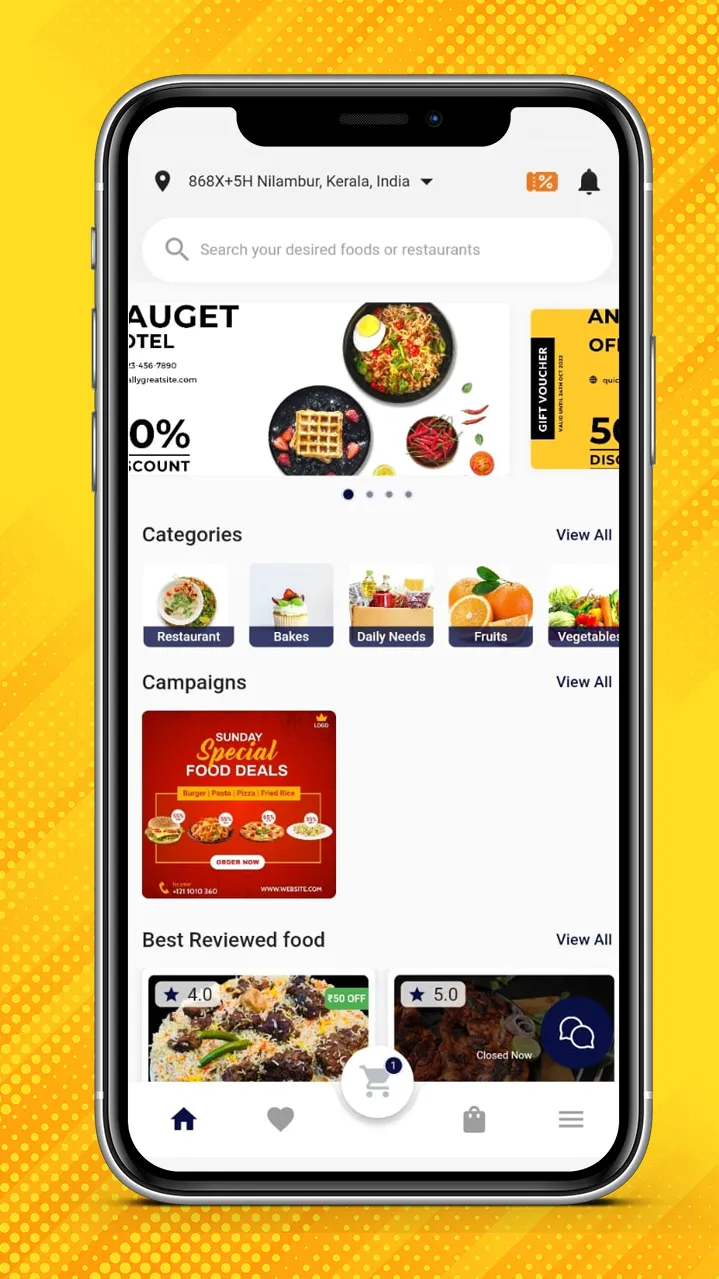 Quickbite | Indus Appstore | Screenshot