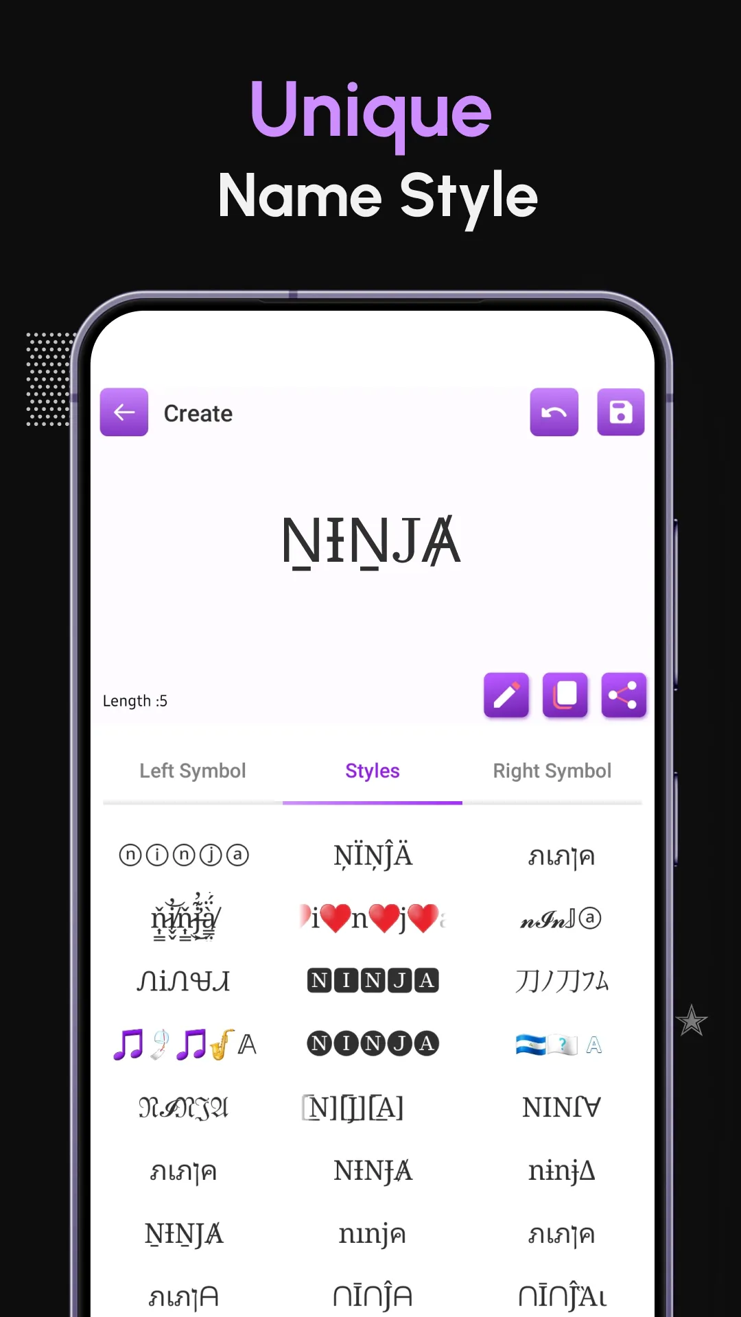 Nickname Generator: NickName | Indus Appstore | Screenshot