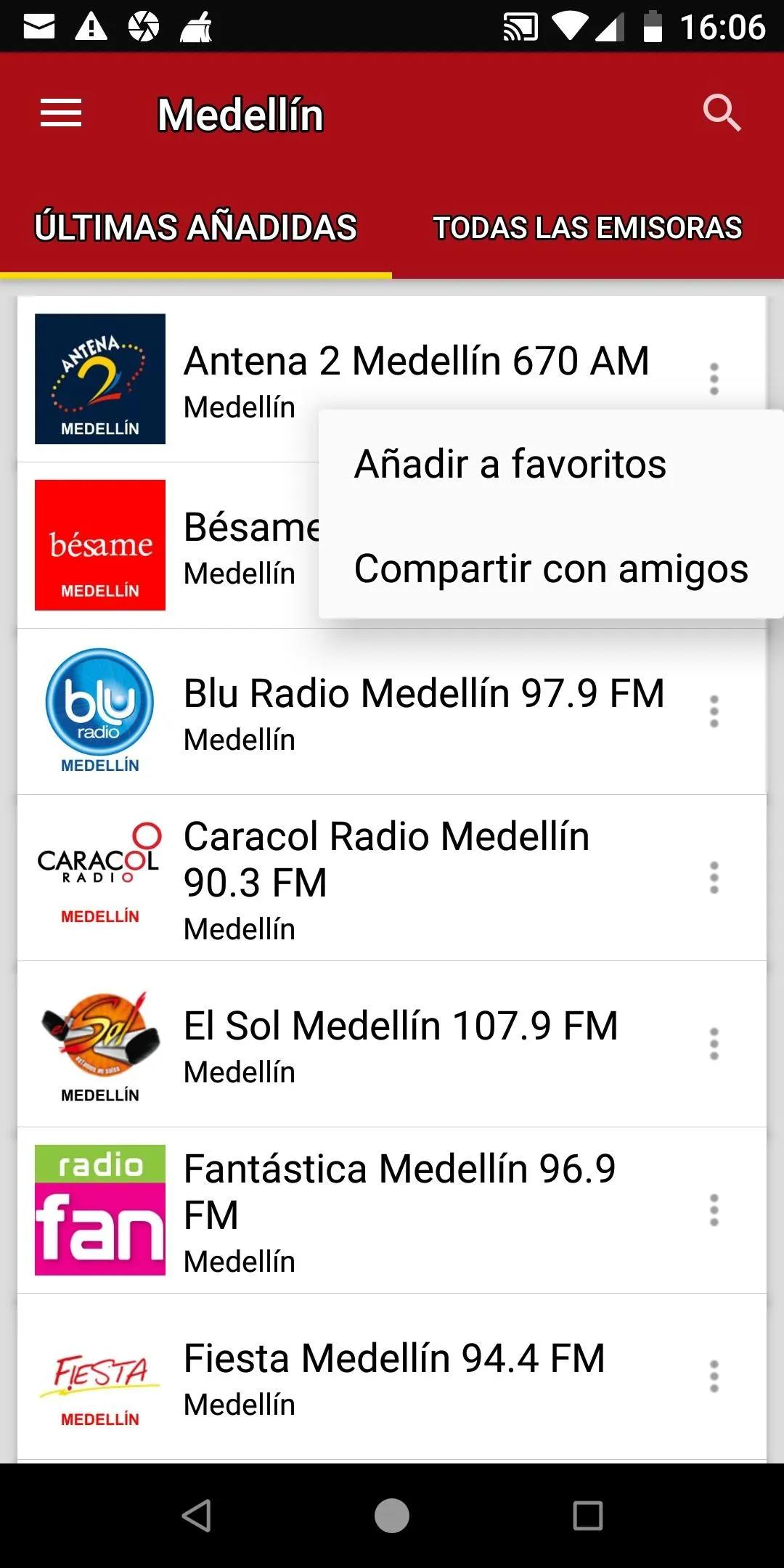 Medellin Radio Stations | Indus Appstore | Screenshot