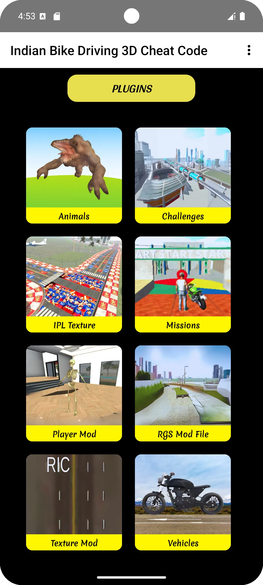Indian Bike Driving 3D Cheat | Indus Appstore | Screenshot