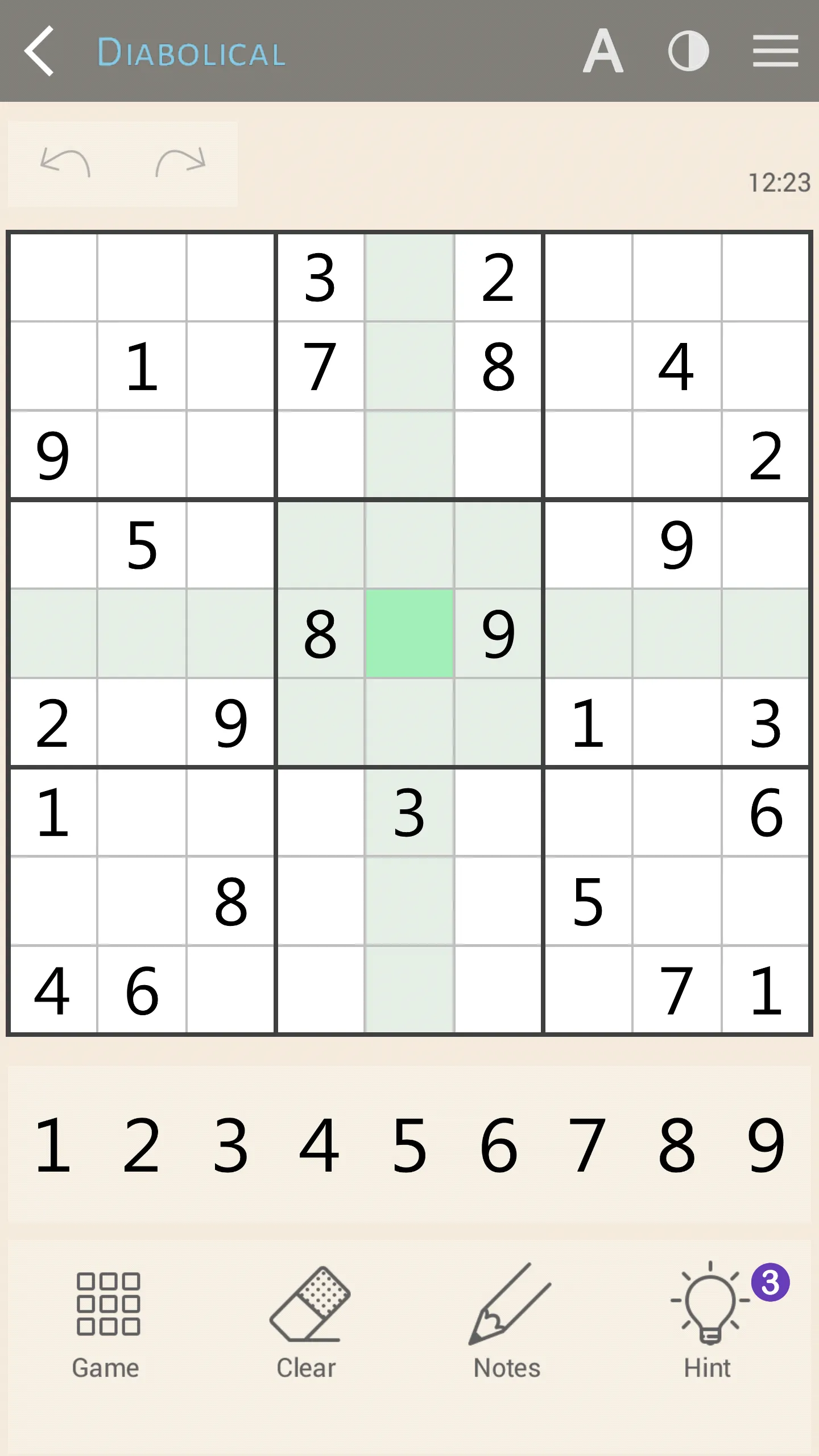 Sudoku classic | Indus Appstore | Screenshot