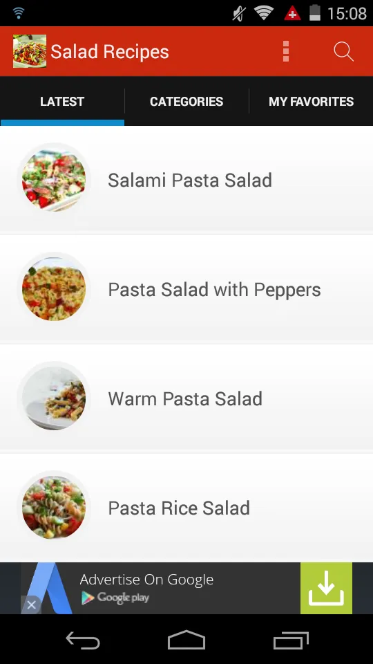 500+ Salad Recipes | Indus Appstore | Screenshot