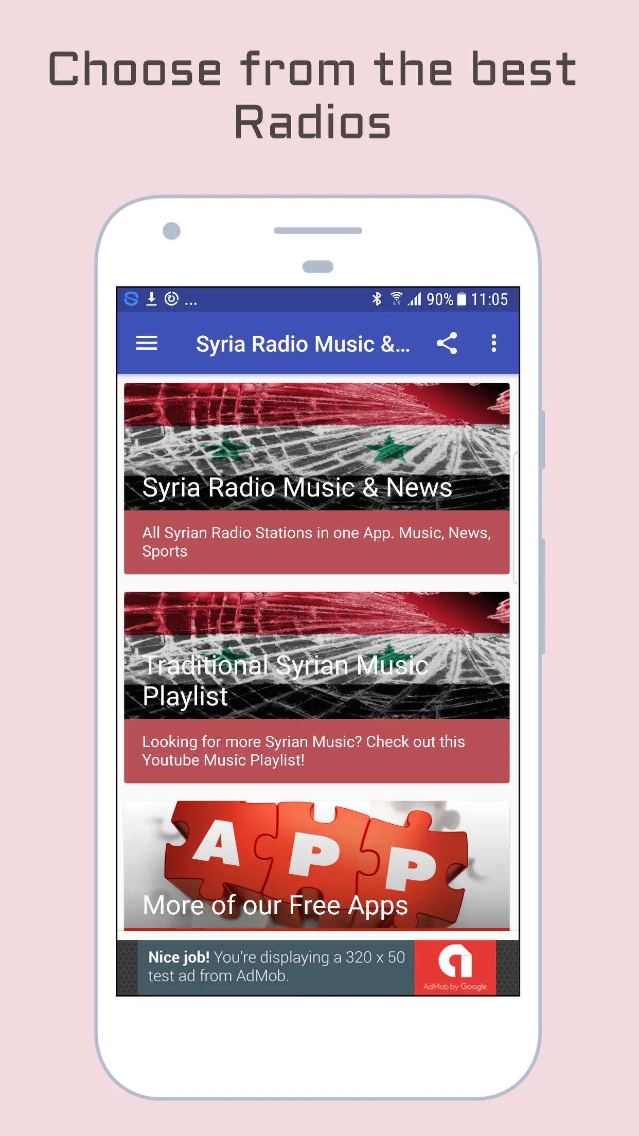 Syria Radio Music & News | Indus Appstore | Screenshot