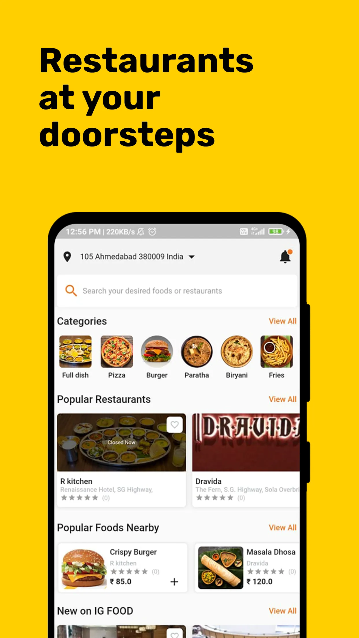 IG Food | Indus Appstore | Screenshot