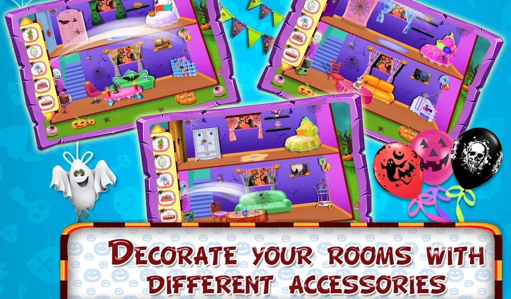 Halloween Home Design Dream | Indus Appstore | Screenshot