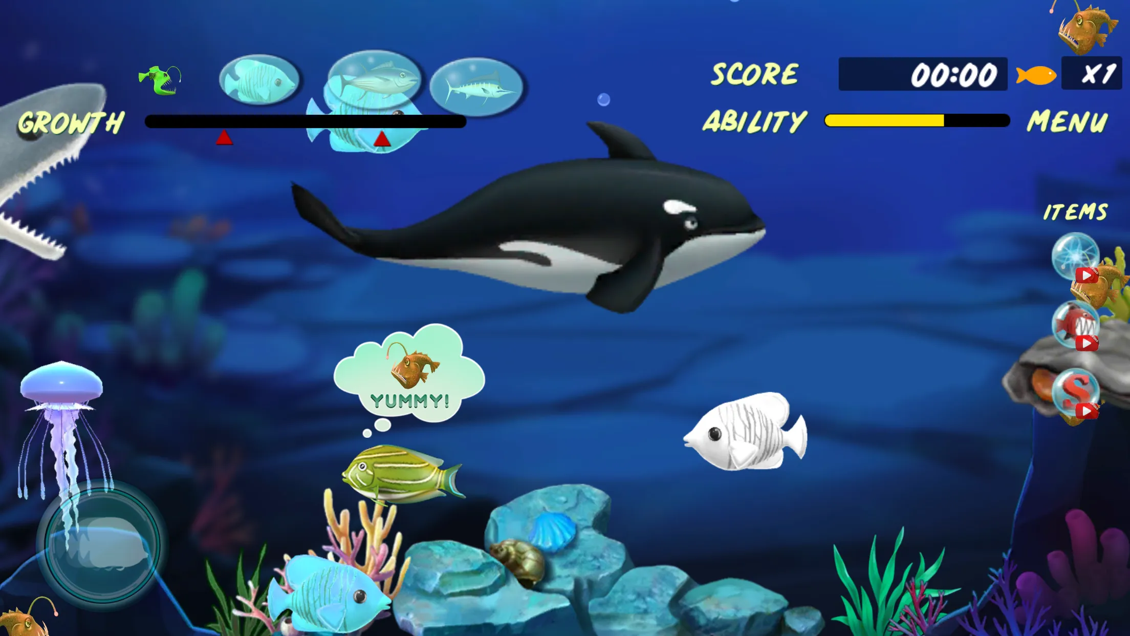 Let Me Eat :Big fish eat small | Indus Appstore | Screenshot