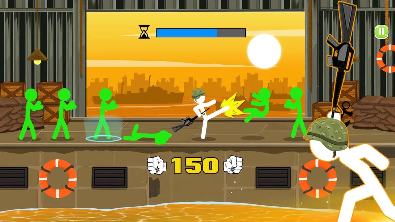 Stick Warrior : Action Game | Indus Appstore | Screenshot