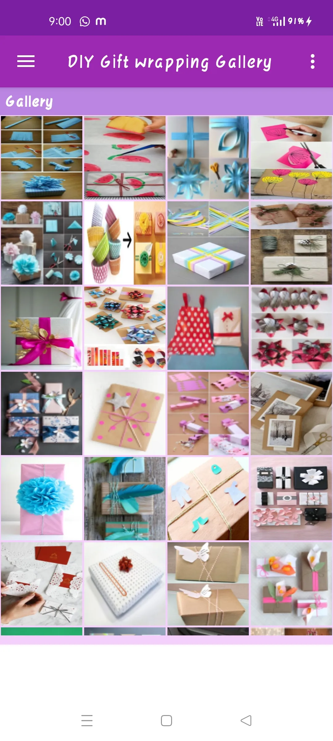 DIY Gift Wrapping Gallery | Indus Appstore | Screenshot