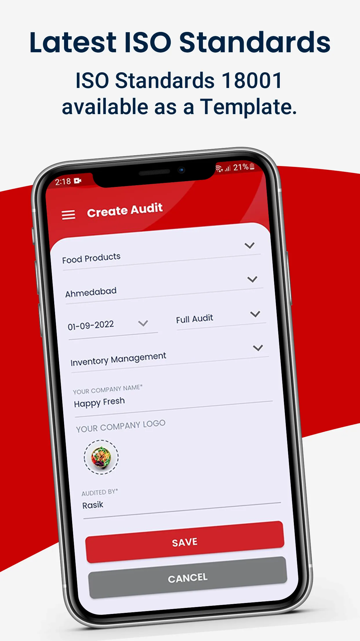 OHSAS 18001 Audit | Indus Appstore | Screenshot