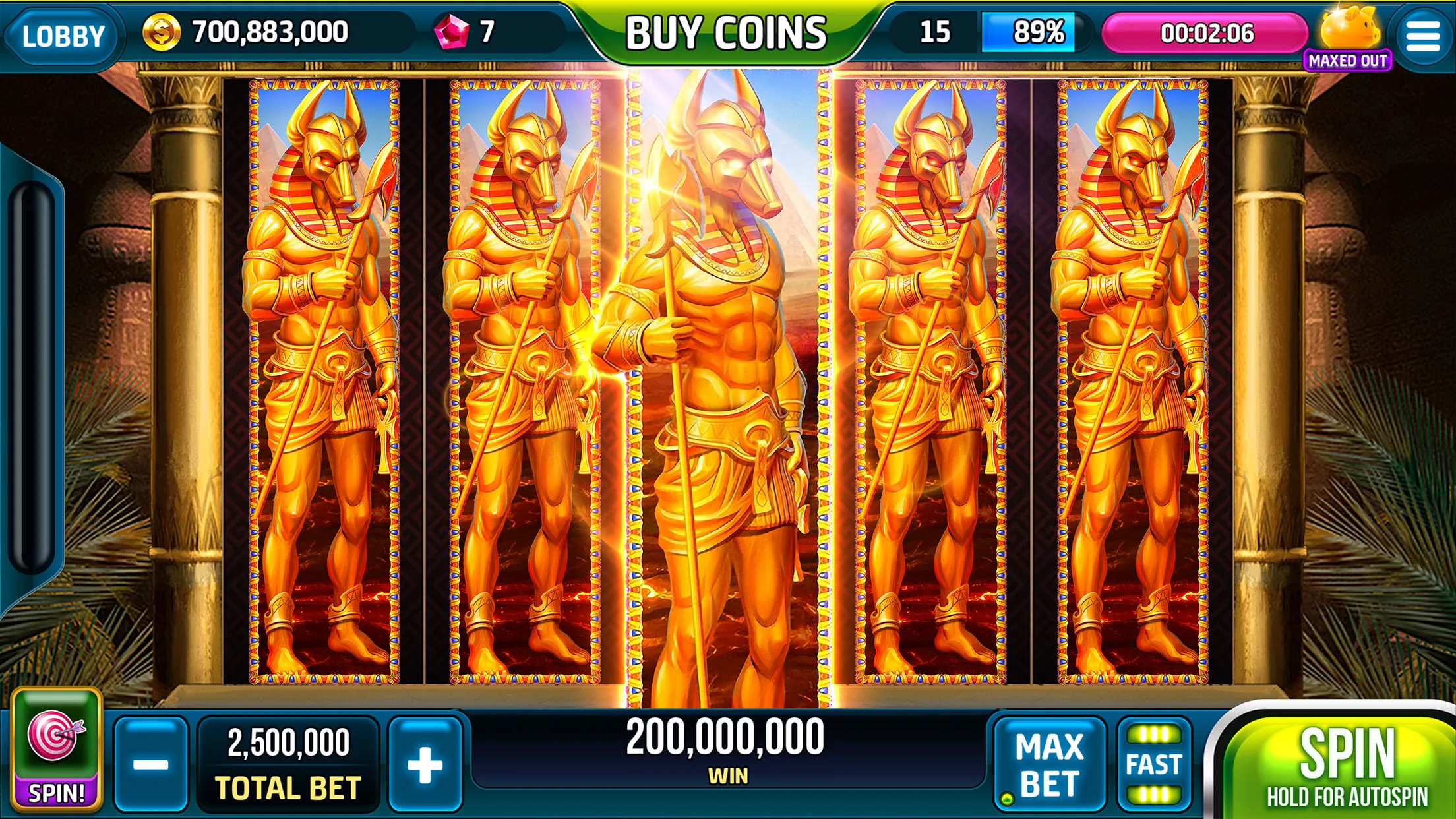 Gods of Las Vegas Slots Casino | Indus Appstore | Screenshot