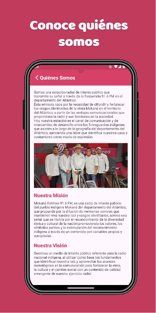 Mokaná Estéreo | Indus Appstore | Screenshot