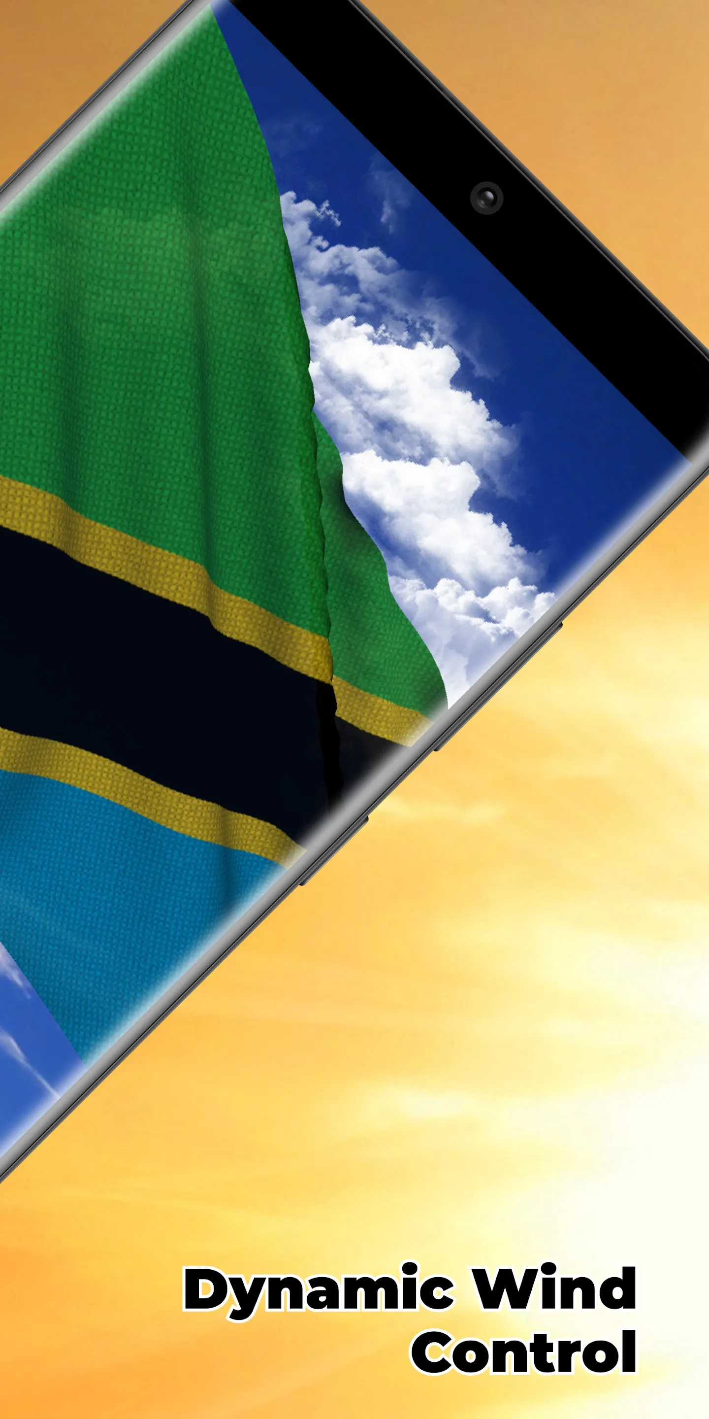 Tanzania Flag Live Wallpaper | Indus Appstore | Screenshot