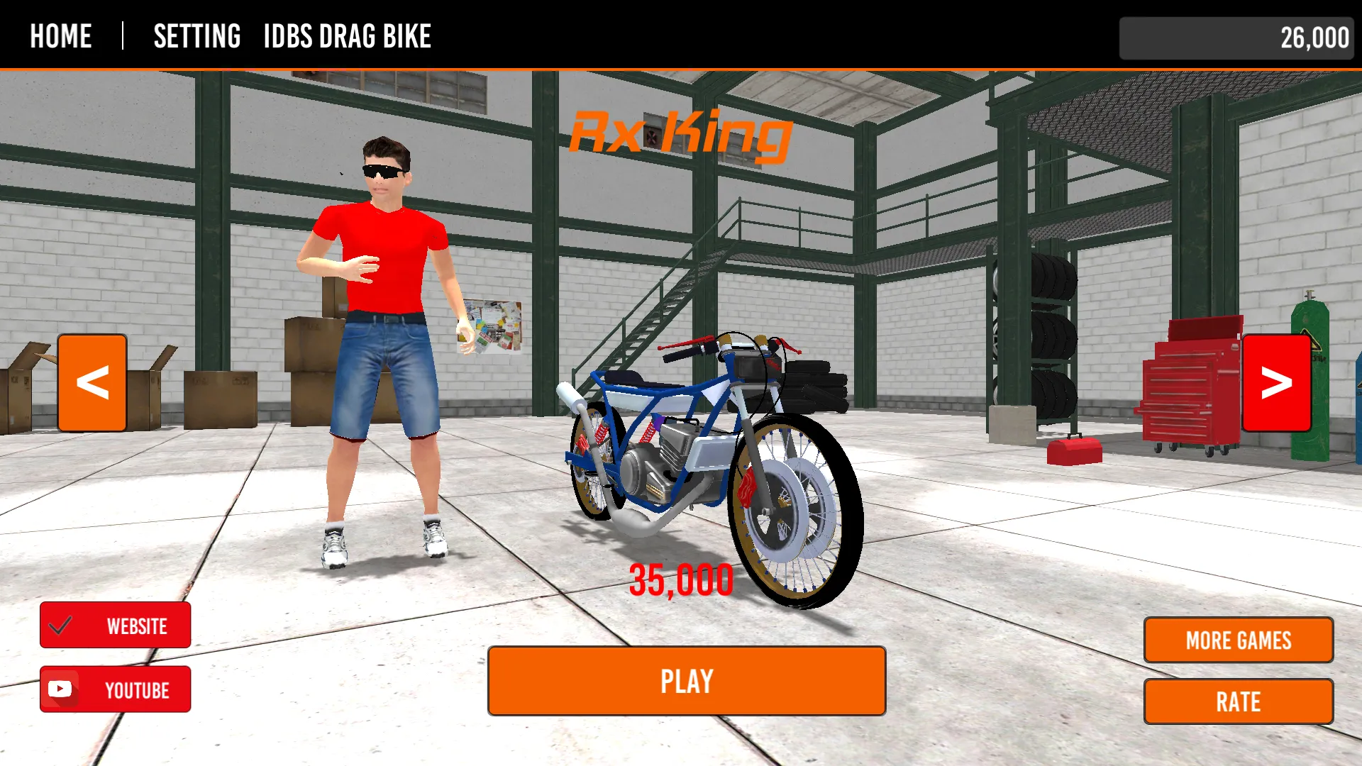 IDBS Drag Bike Simulator | Indus Appstore | Screenshot