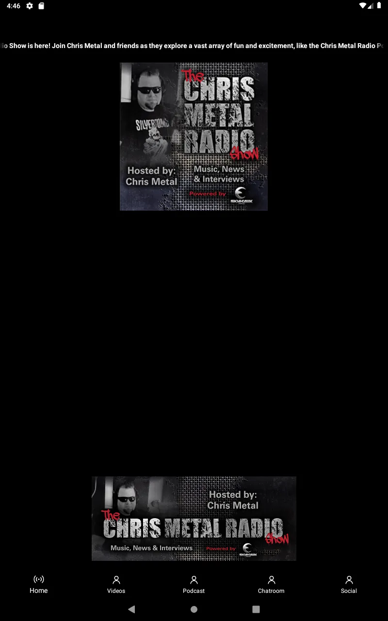 Chris Metal Radio Podcast | Indus Appstore | Screenshot