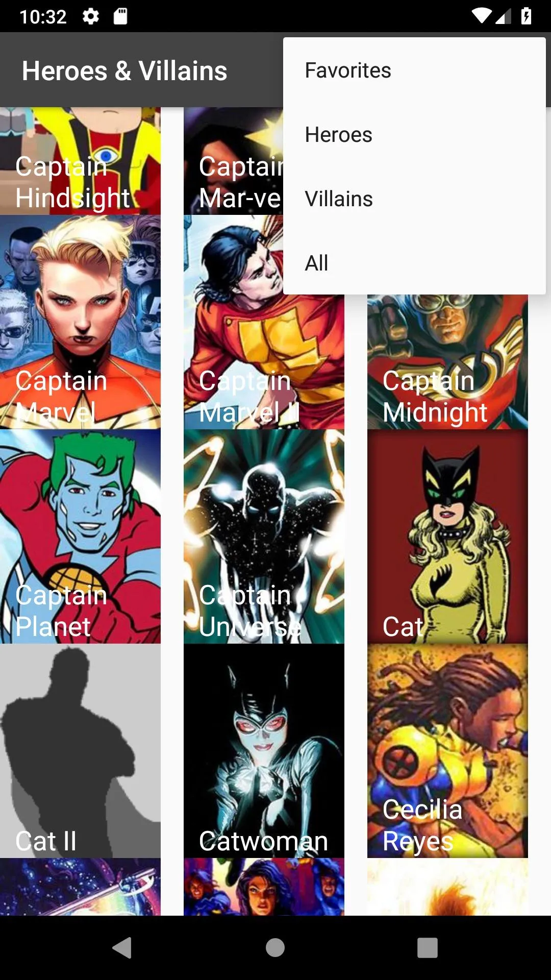 Heroes & Villains | Indus Appstore | Screenshot