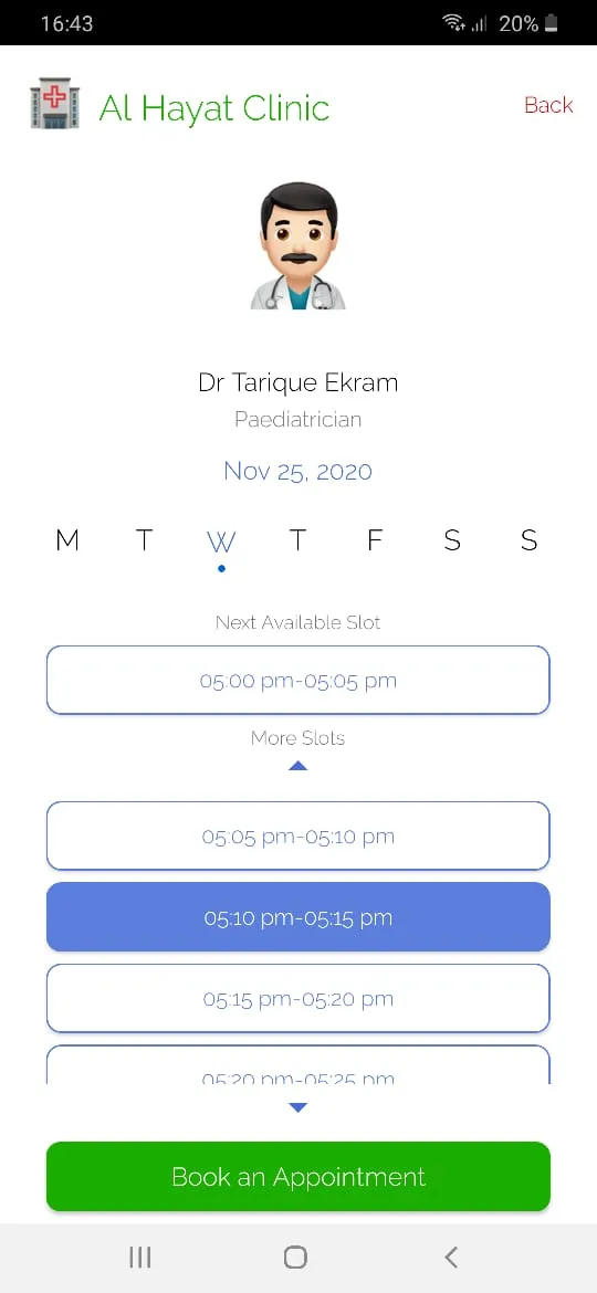 Dr Tarique and Dr Dilkash Clin | Indus Appstore | Screenshot