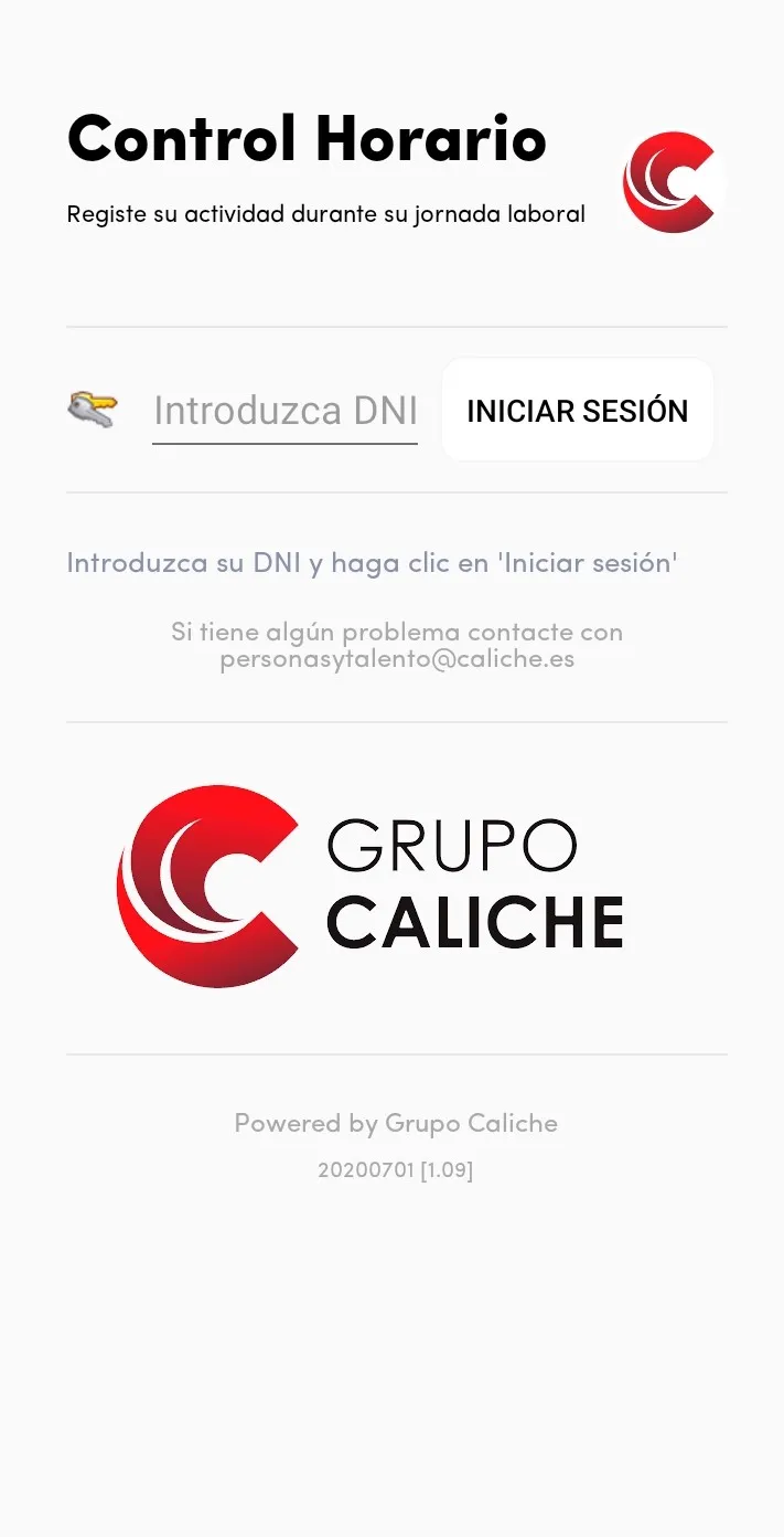 Caliche Control Horario | Indus Appstore | Screenshot