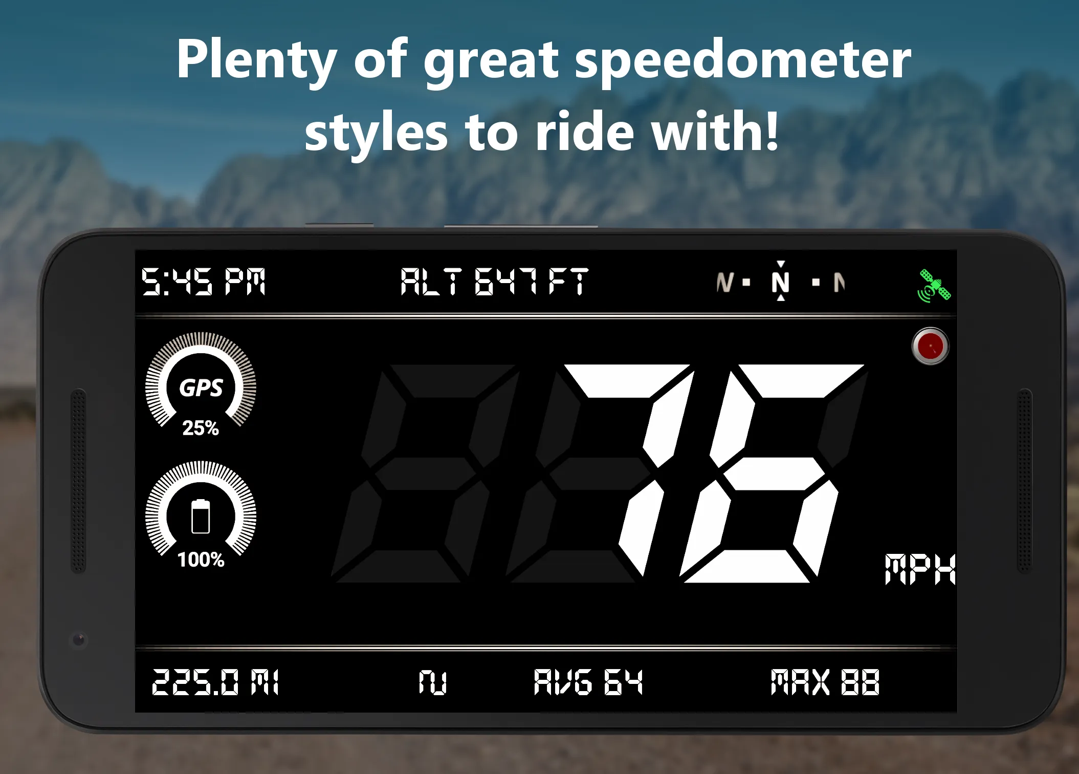 DS Speedometer Custom | Indus Appstore | Screenshot