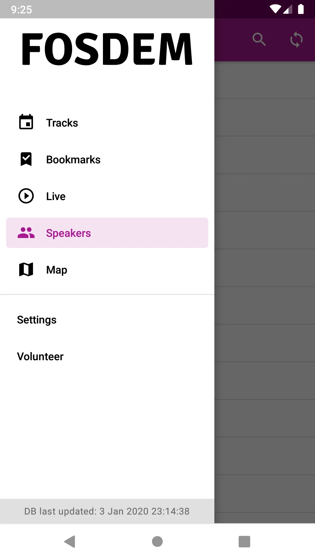 FOSDEM Companion | Indus Appstore | Screenshot
