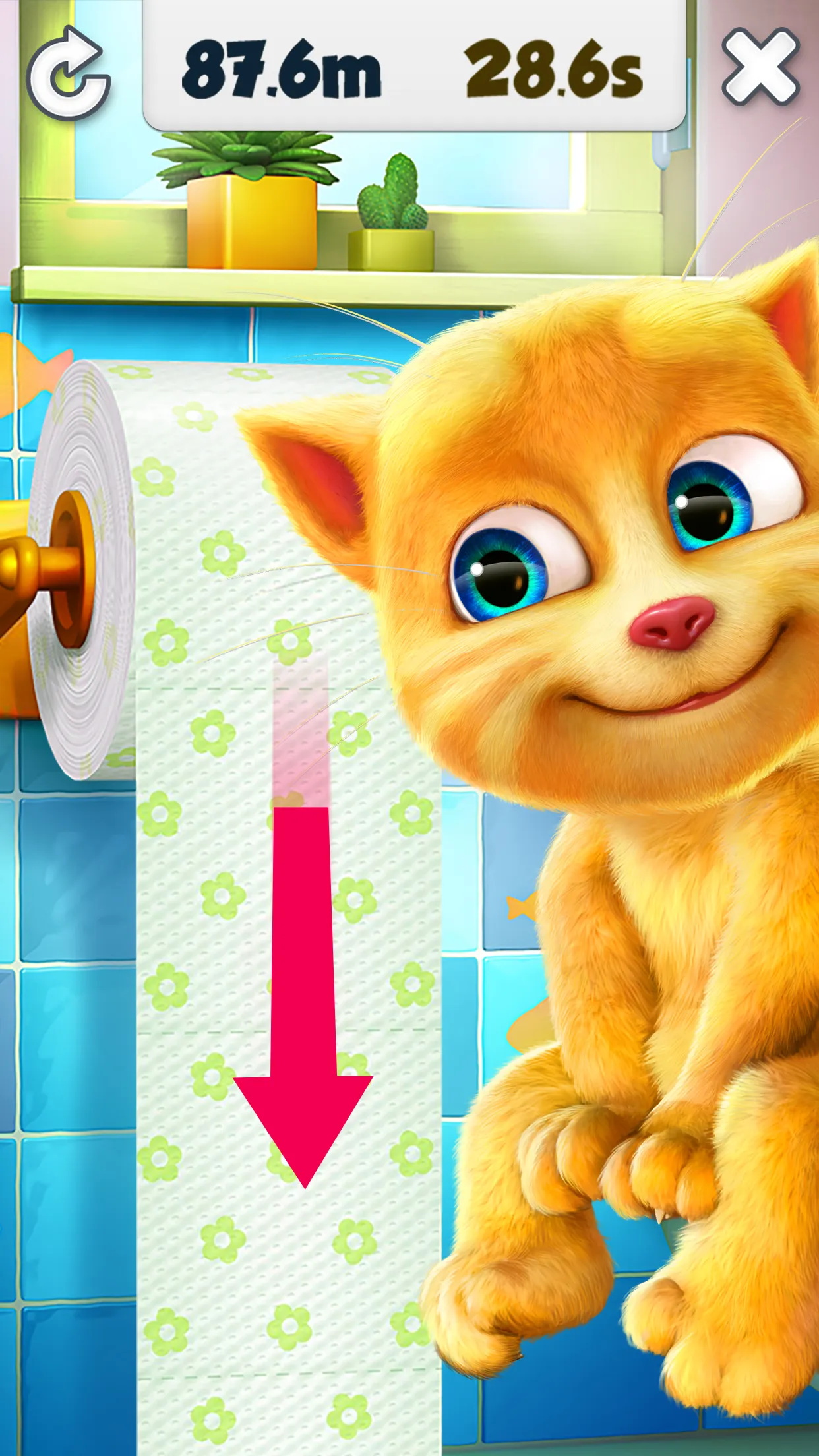 Talking Ginger | Indus Appstore | Screenshot