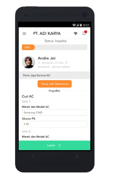 Jasa Connect Field Personell A | Indus Appstore | Screenshot