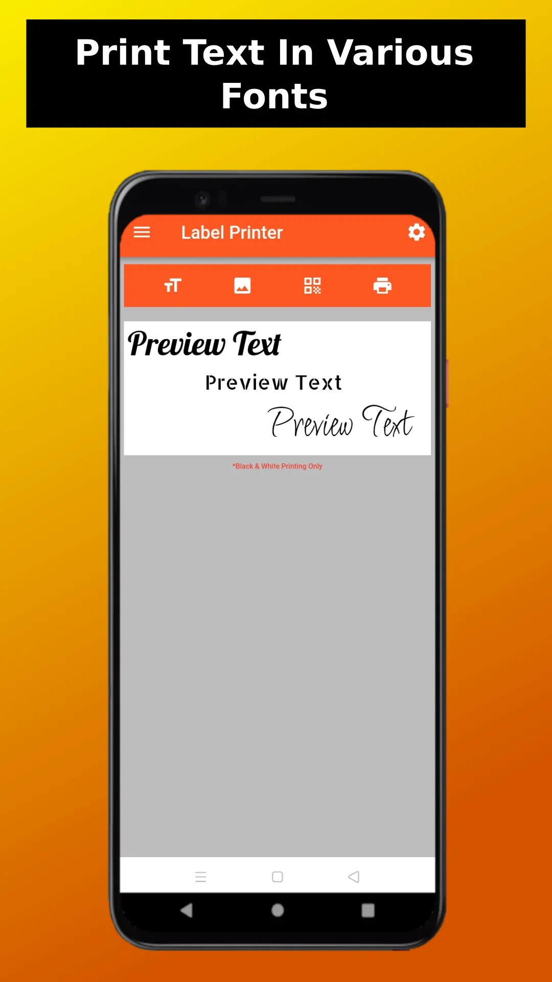 Label Print Bluetooth Printer | Indus Appstore | Screenshot