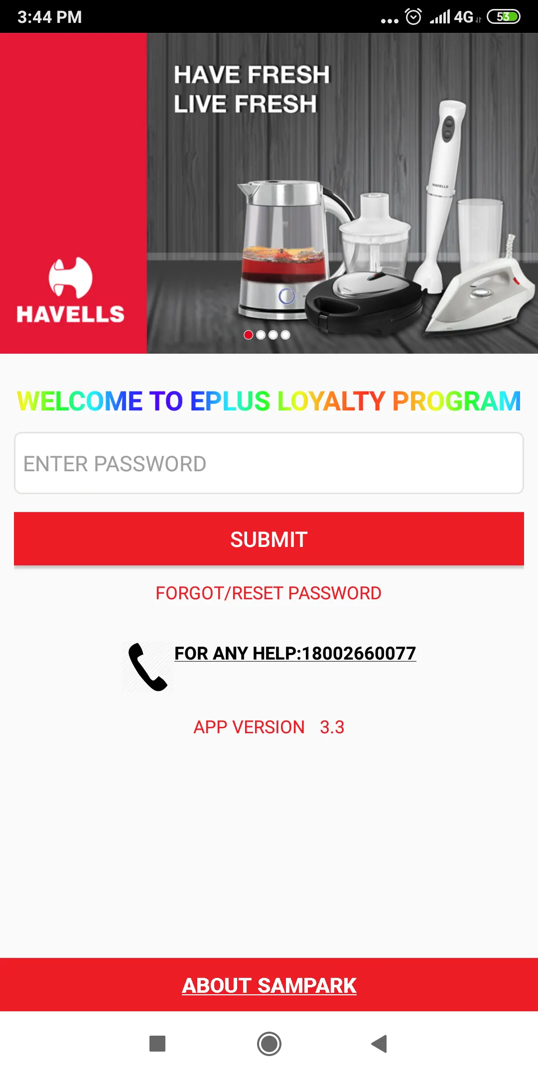 Havells EPLUS | Indus Appstore | Screenshot