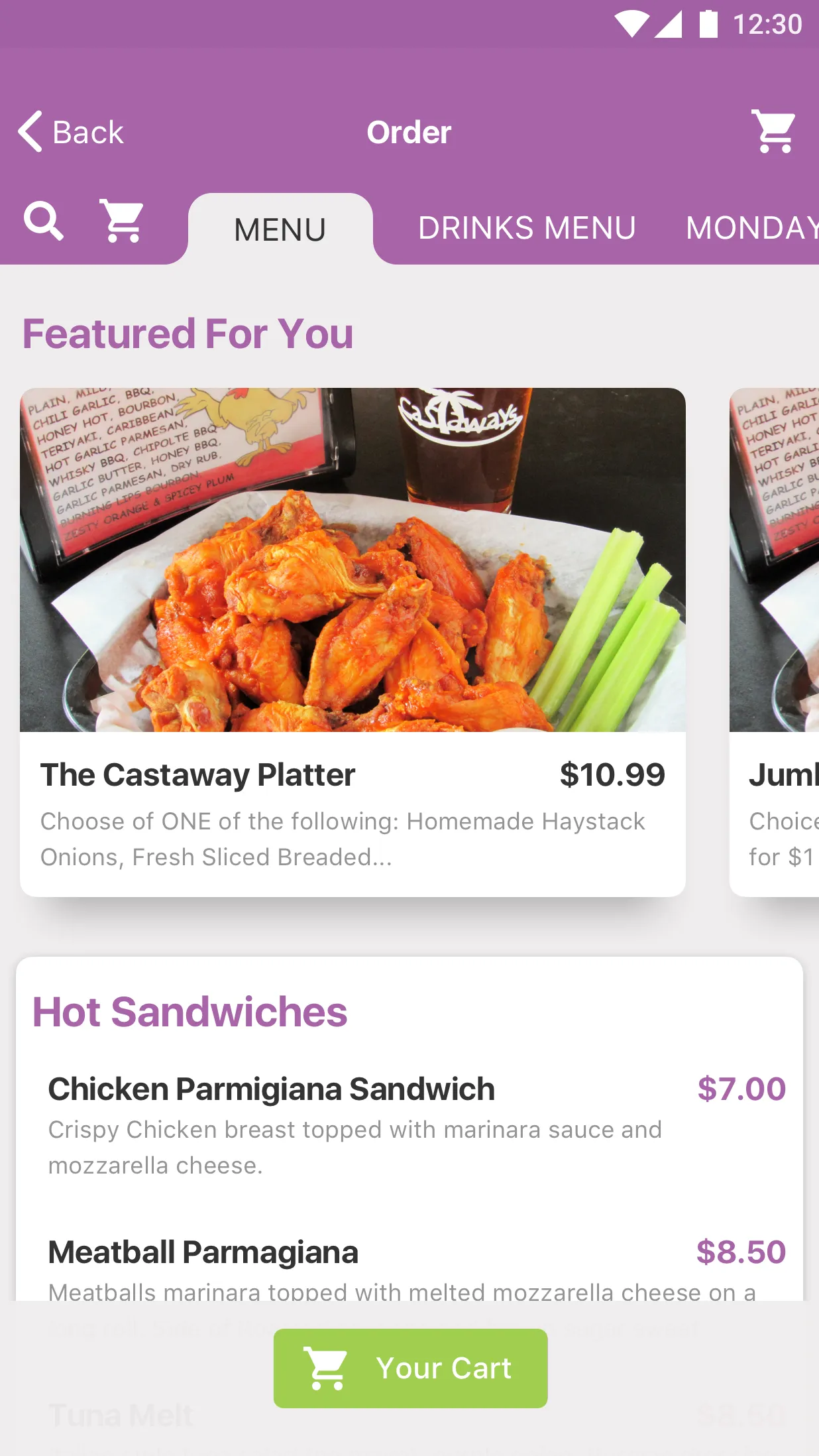 Castaways Bar & Grill | Indus Appstore | Screenshot