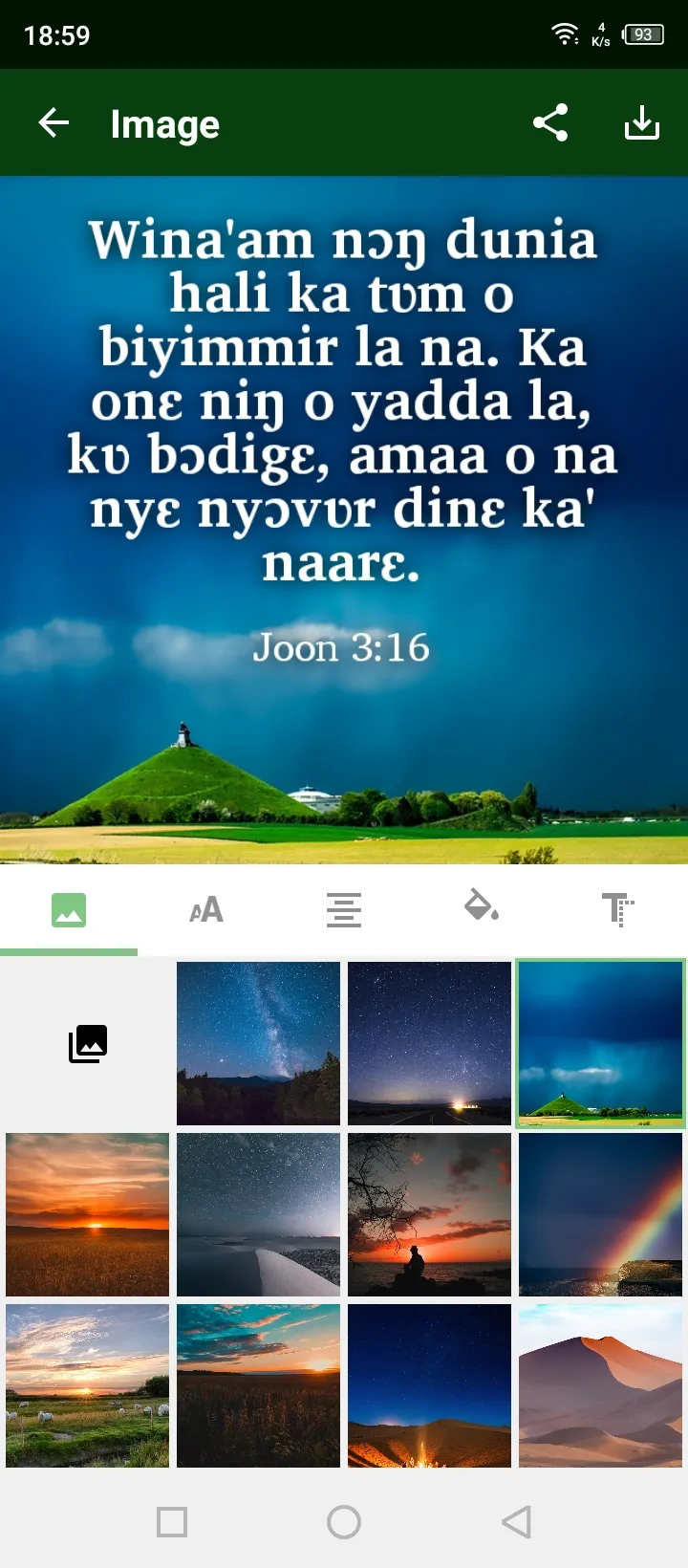 Kusaal Bible with English | Indus Appstore | Screenshot