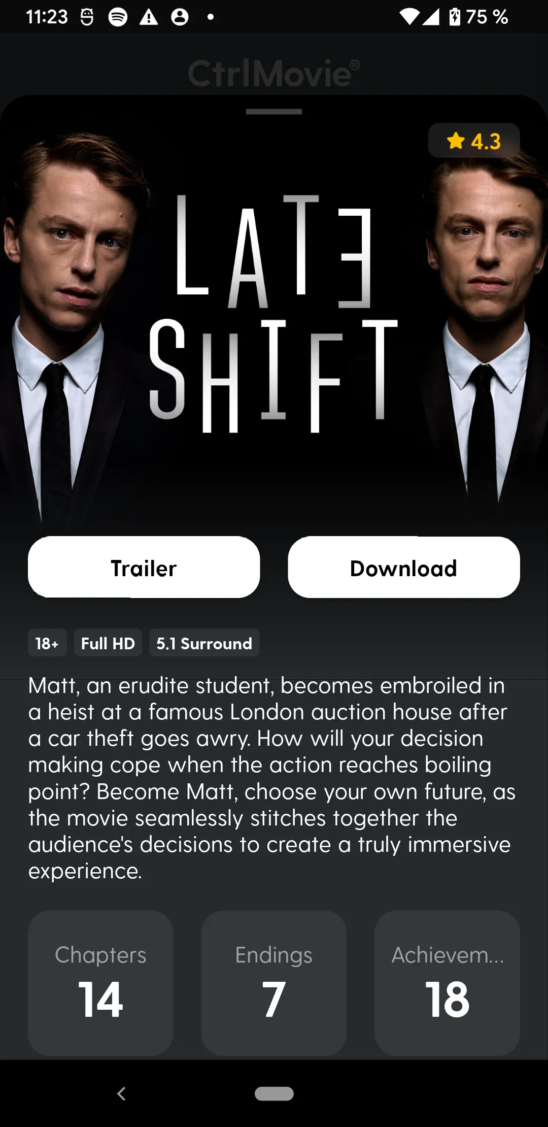 CtrlMovie | Indus Appstore | Screenshot