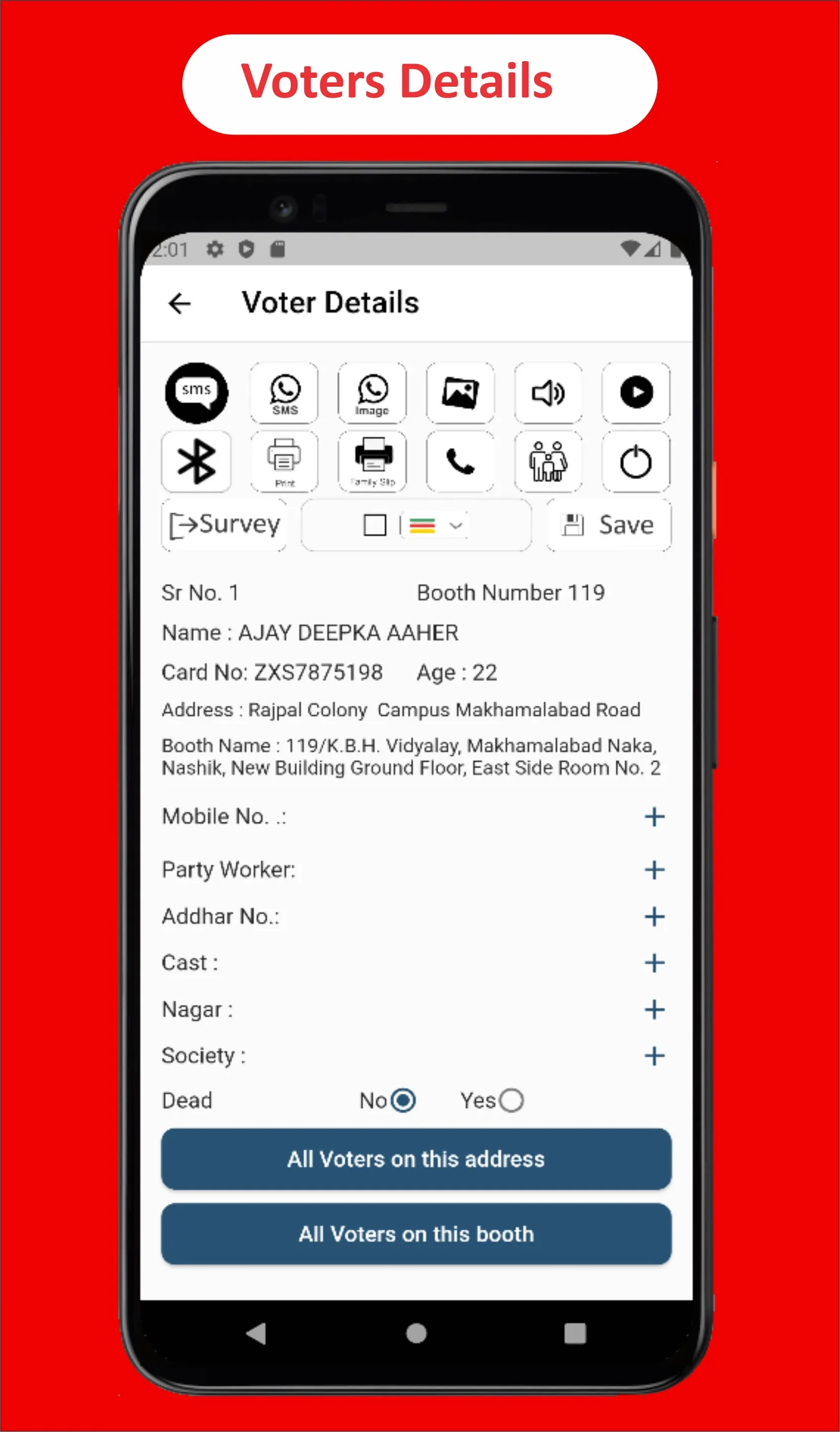 Voter Software Pro Online Neta | Indus Appstore | Screenshot