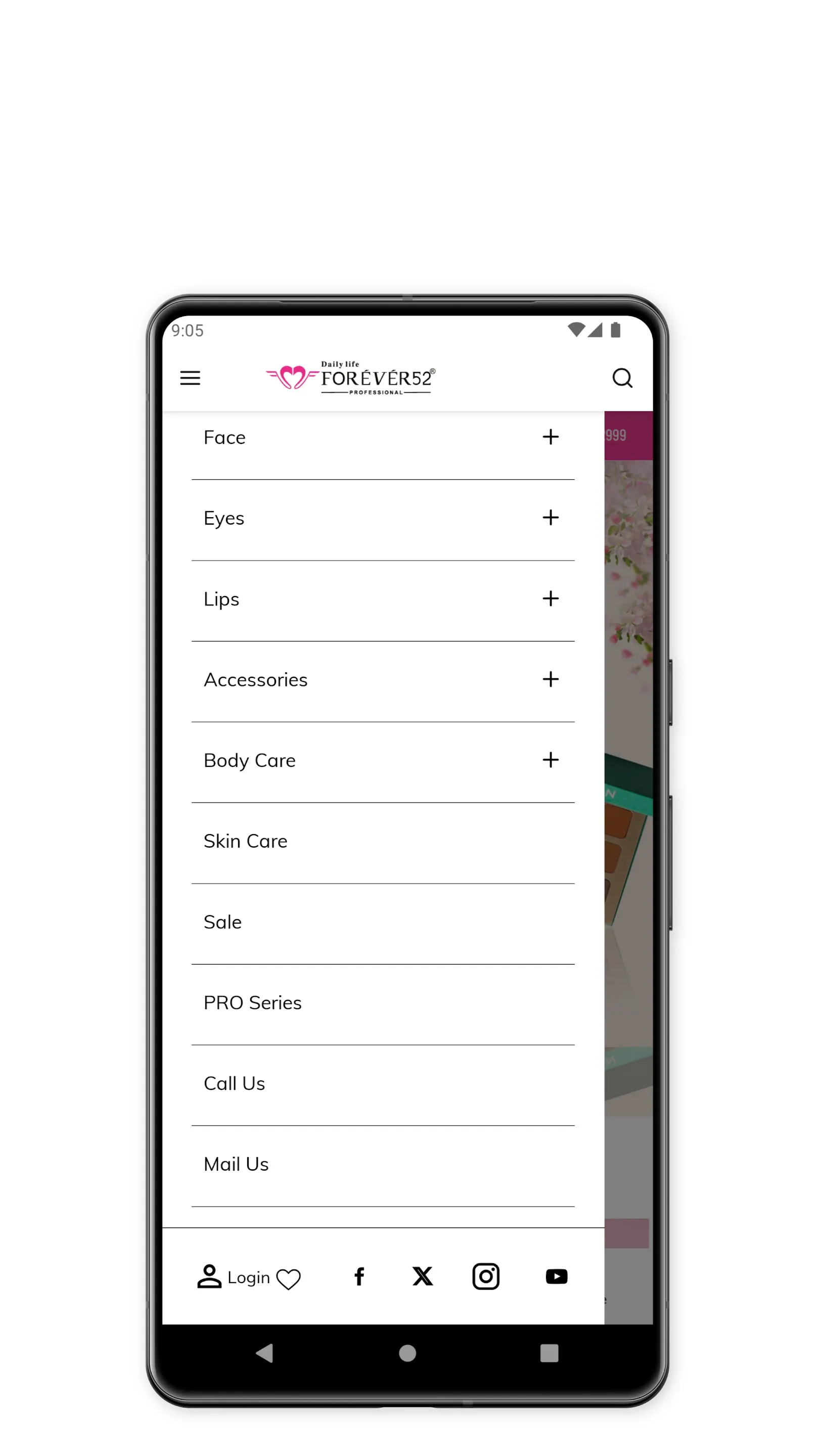 Forever52 - Cosmetic Products | Indus Appstore | Screenshot