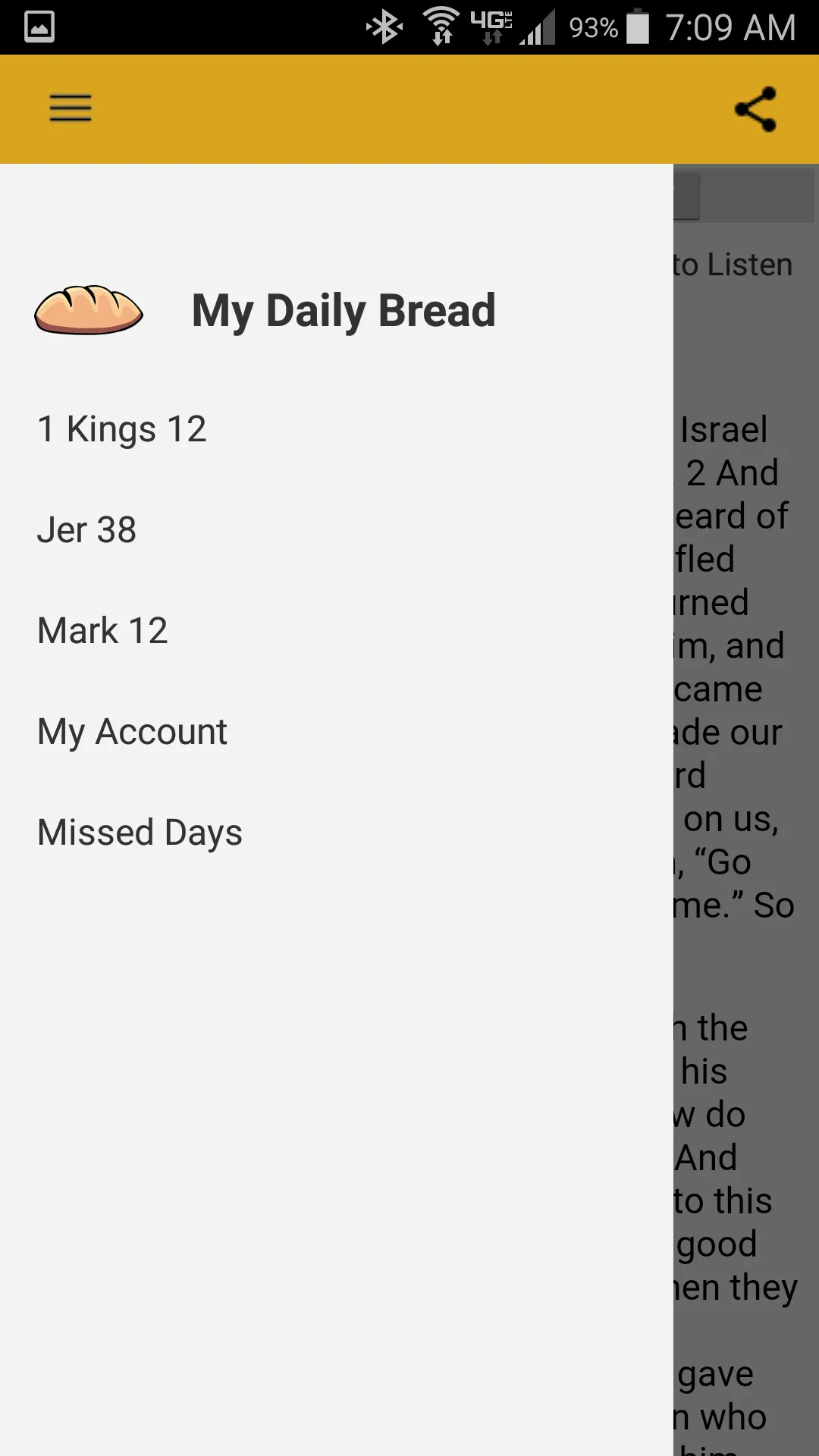 My Daily Bread | Indus Appstore | Screenshot