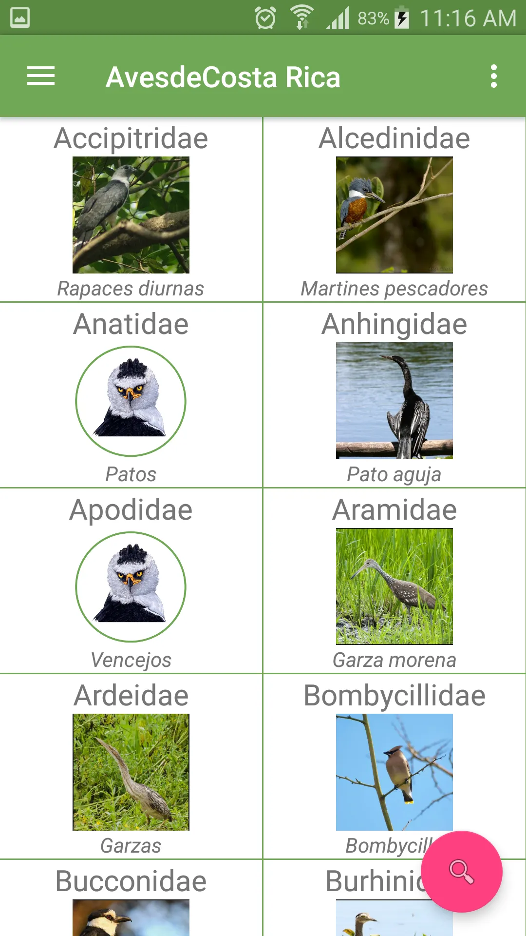 Aves de Costa Rica | Indus Appstore | Screenshot