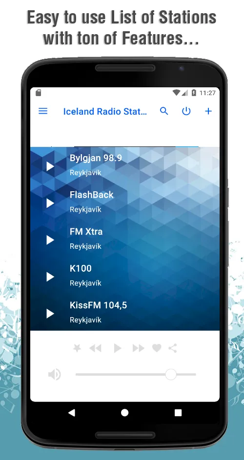 Iceland Radio Stations | Indus Appstore | Screenshot