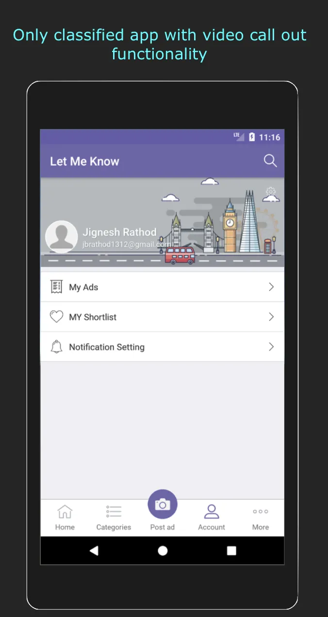 Let Me Know: Classified App | Indus Appstore | Screenshot