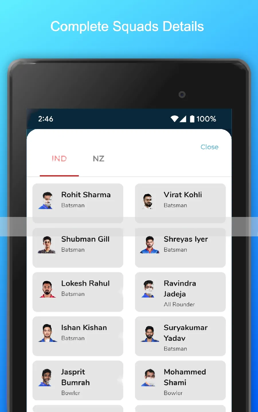 Cricket App | Indus Appstore | Screenshot