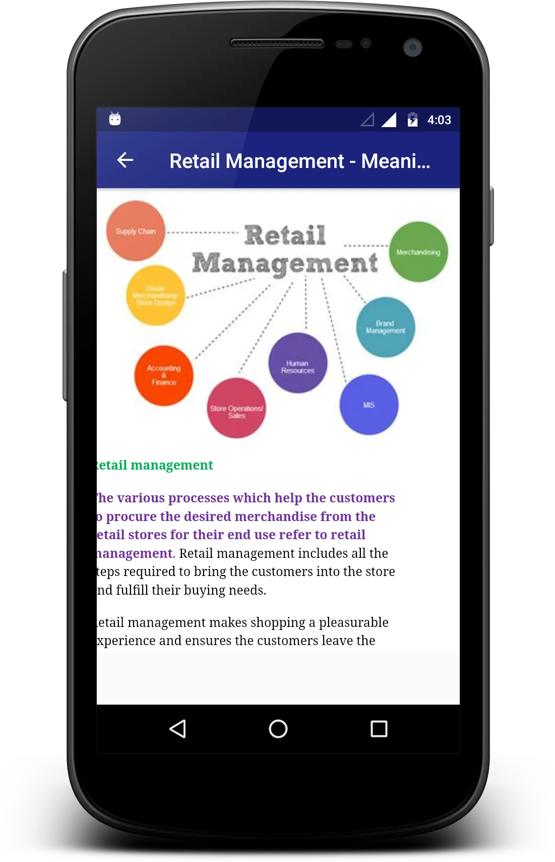 Retail Management | Indus Appstore | Screenshot