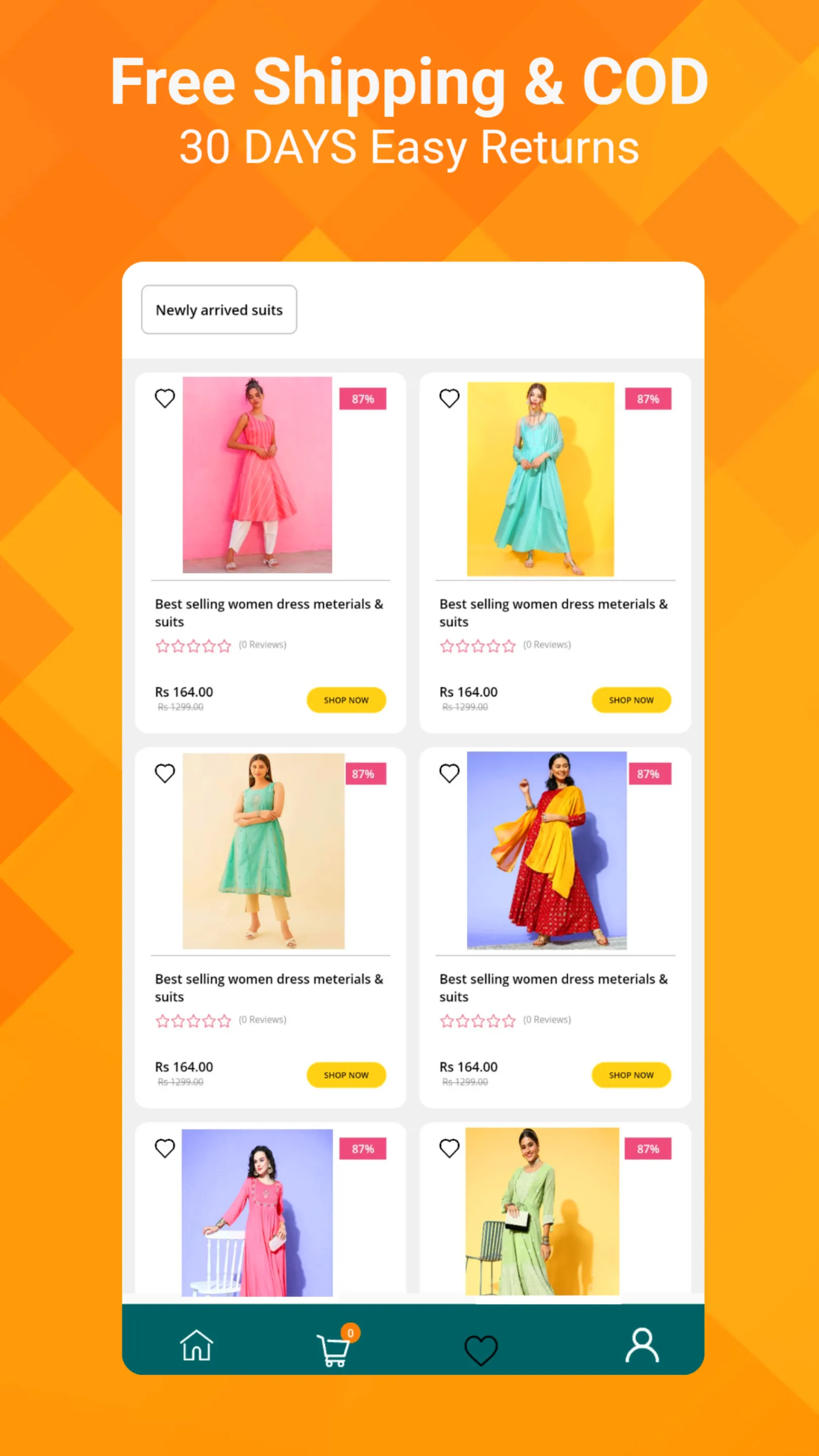 Salwar Suit Online Shopping | Indus Appstore | Screenshot