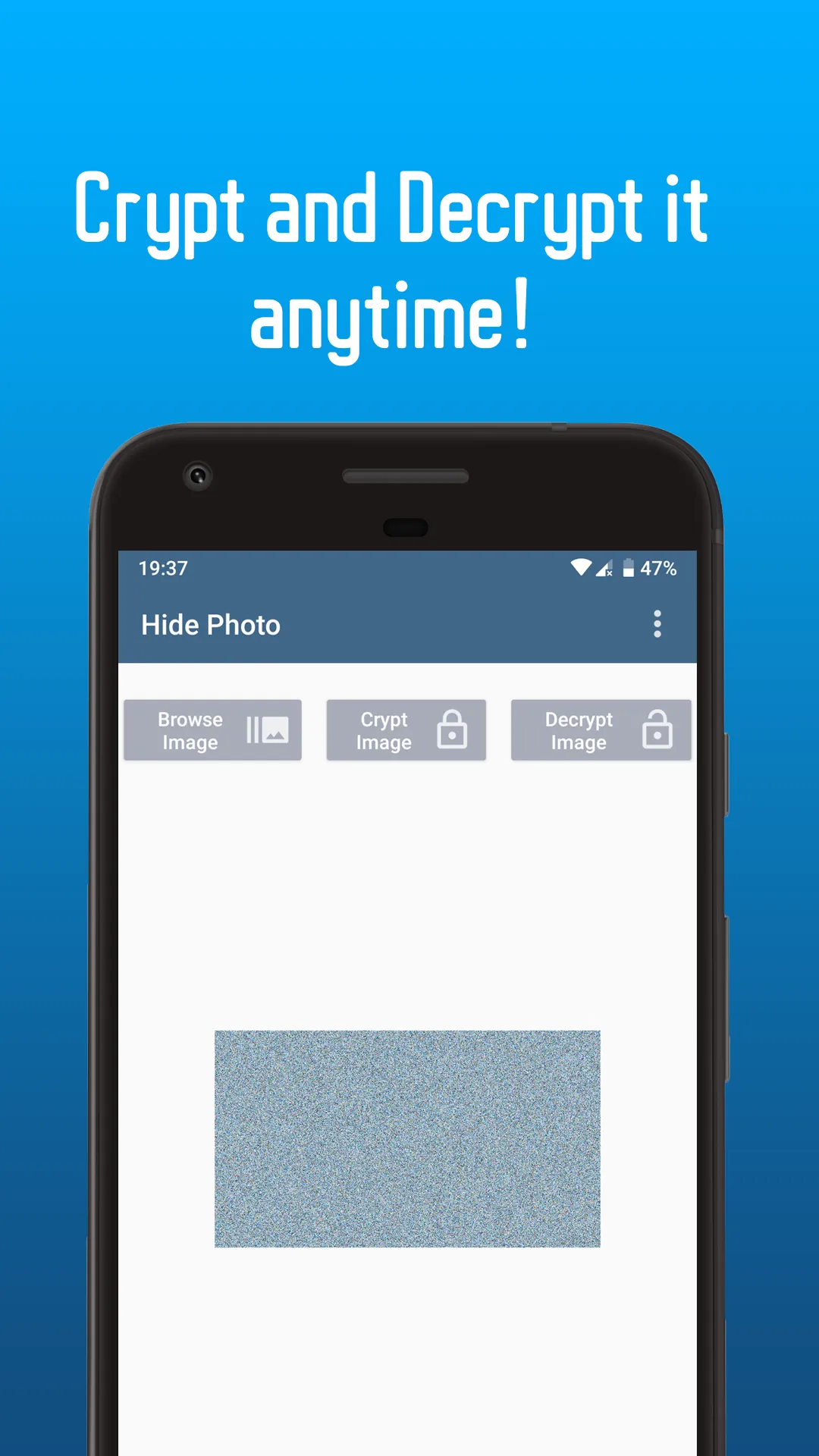 Hide Photo, encrypt image with | Indus Appstore | Screenshot