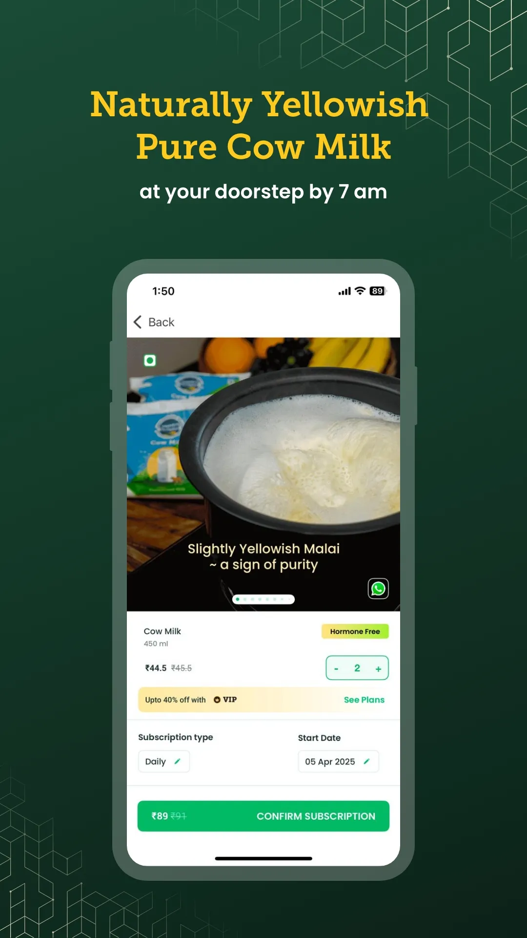 Country Delight: Milk Delivery | Indus Appstore | Screenshot