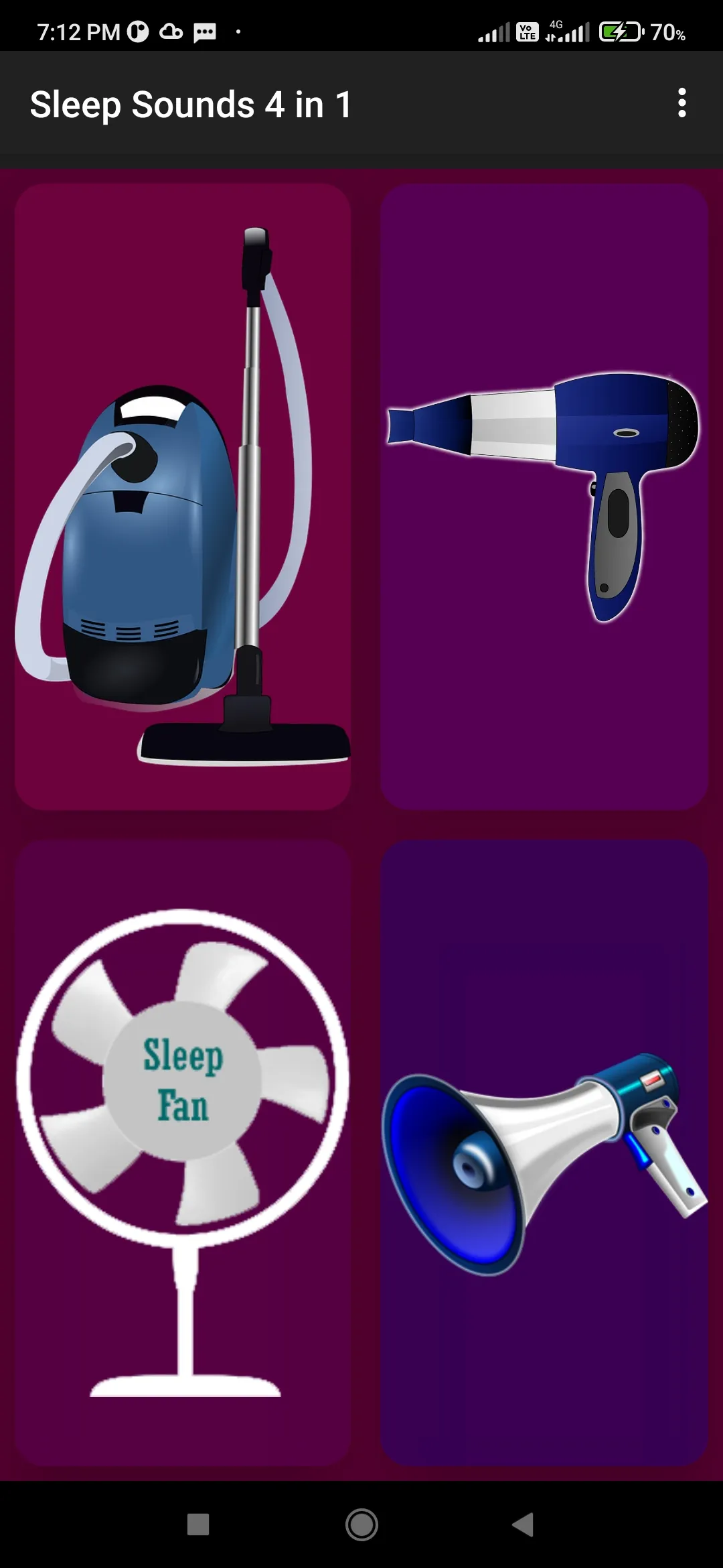 Vacuum Cleaner - 4 in 1 Sounds | Indus Appstore | Screenshot