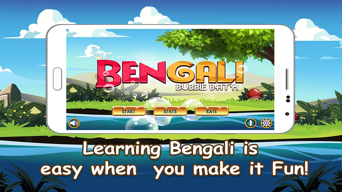 Learn Bengali Bubble Bath | Indus Appstore | Screenshot